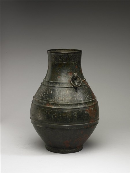 獸帶花形紋壺