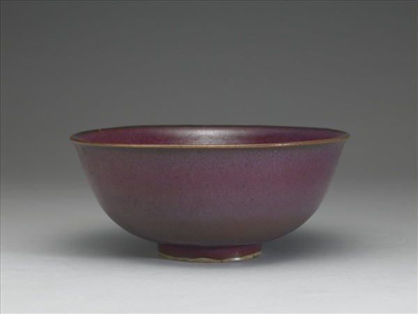 鈞窯 紫紅釉碗
