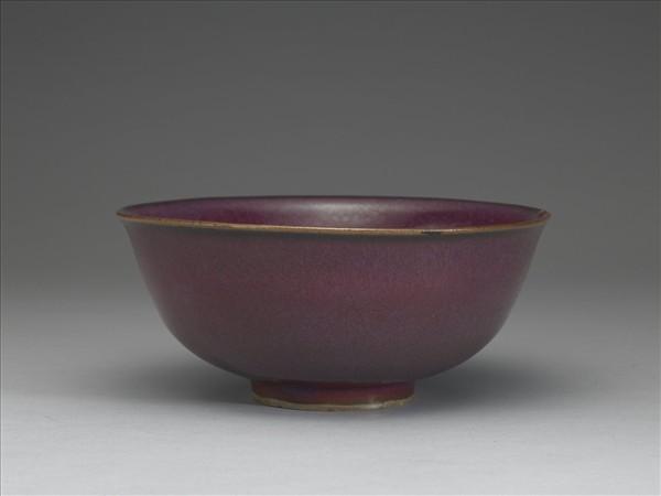 鈞窯 紫紅釉碗