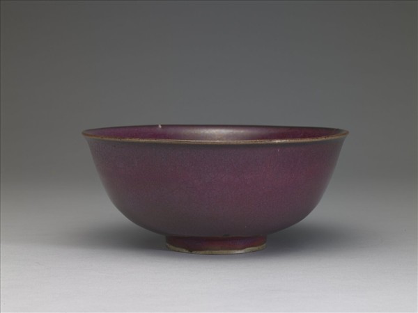 鈞窯 紫紅釉碗