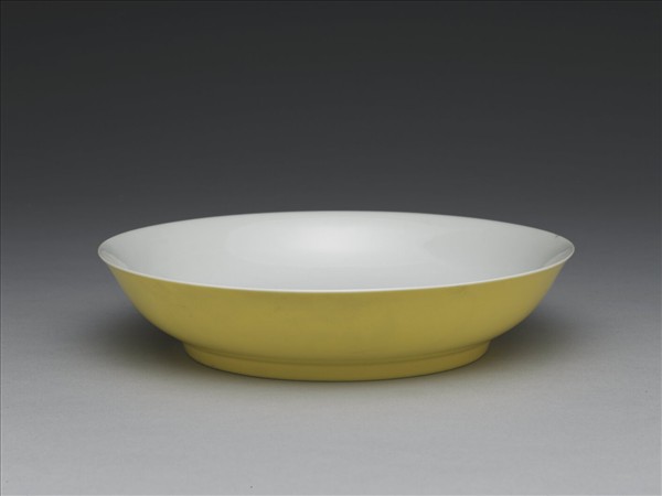 琺瑯彩月季花圖盤