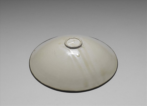 定窯 印花雙鳳穿花碗