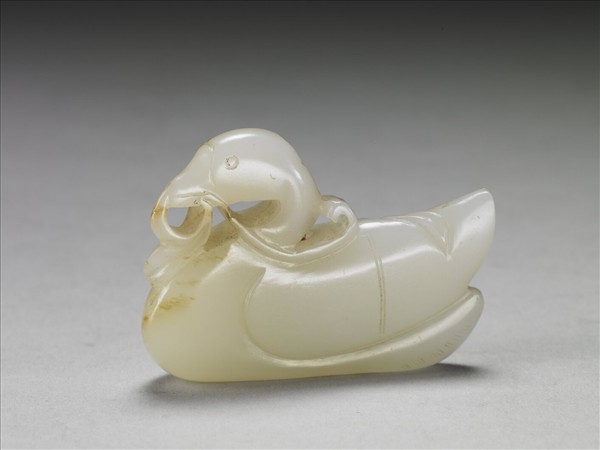 玉鵝形佩