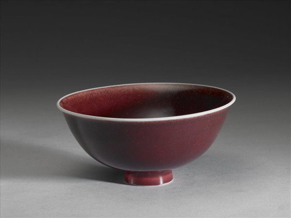 官窯 霽紅碗