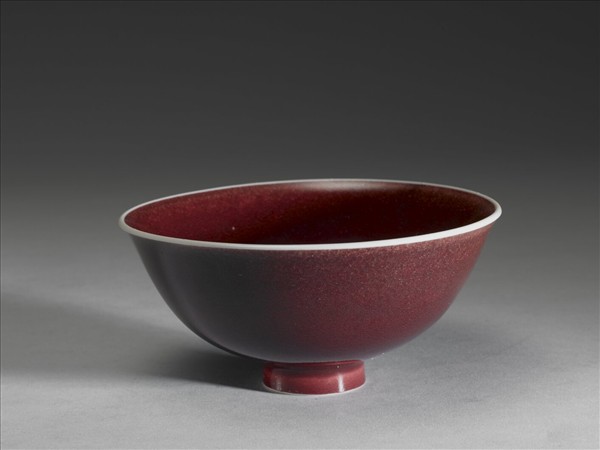 官窯 霽紅碗