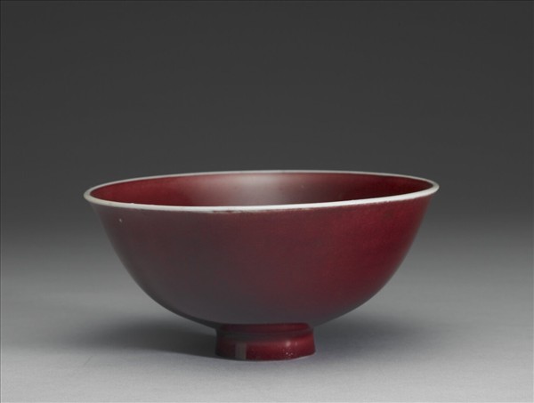 官窯 霽紅碗