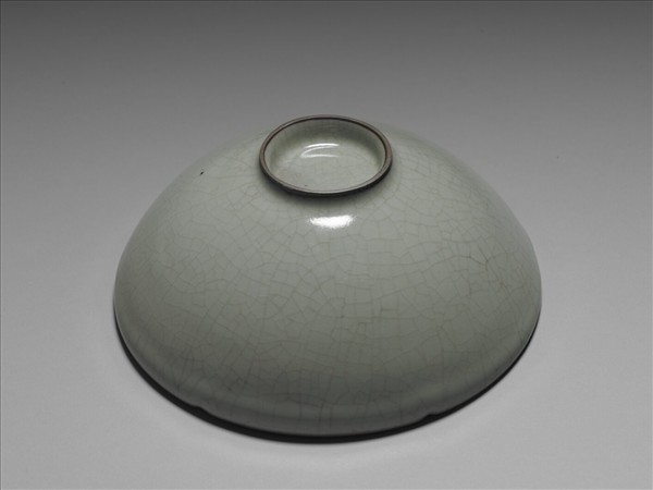 哥窯 青瓷葵口碗