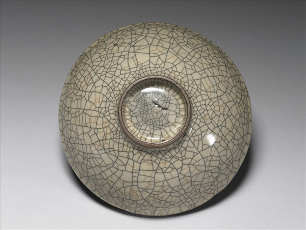 哥窯 青瓷葵口碗