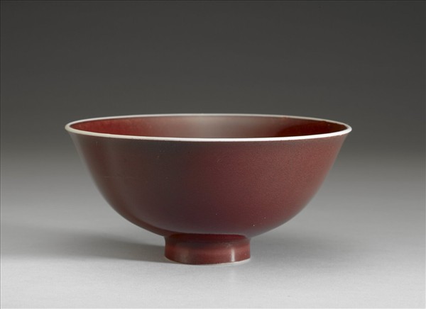 官窯 霽紅碗