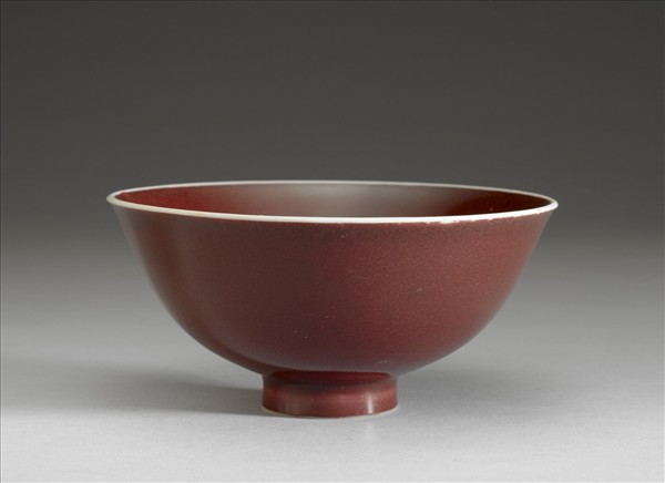 官窯 霽紅碗