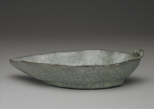 青瓷葉形洗