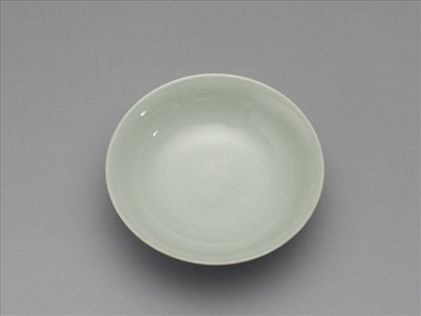 五彩花鳥紋高足蓋碗