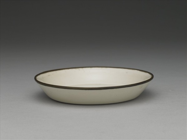 定窯 白瓷碟