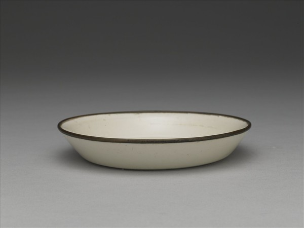 定窯 白瓷碟