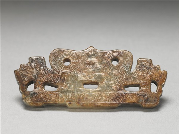 獸面紋玉飾