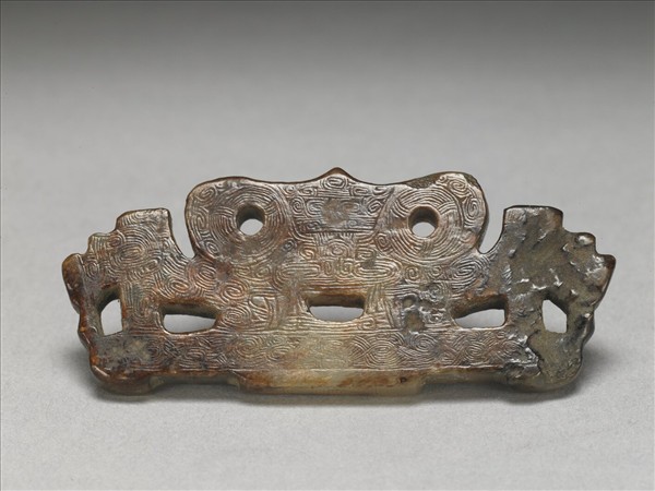 獸面紋玉飾