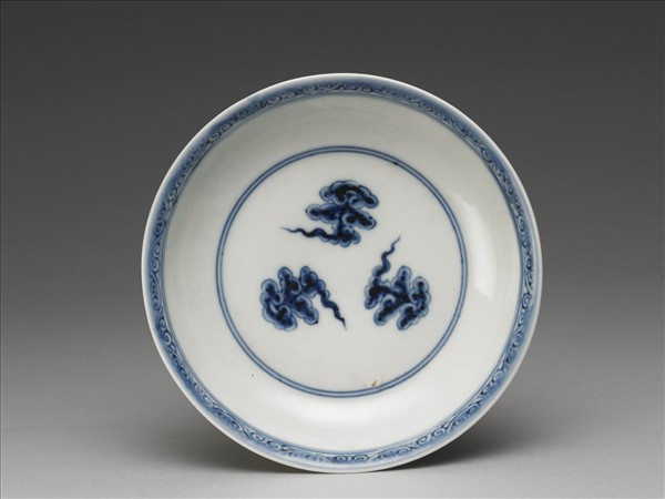 青花雙龍戲珠紋碗
