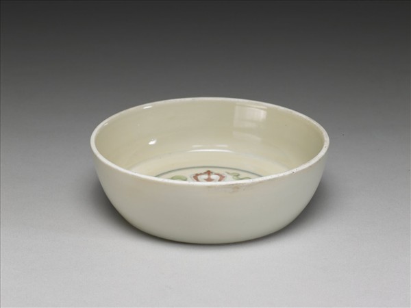 鬥彩十字杵紋洗