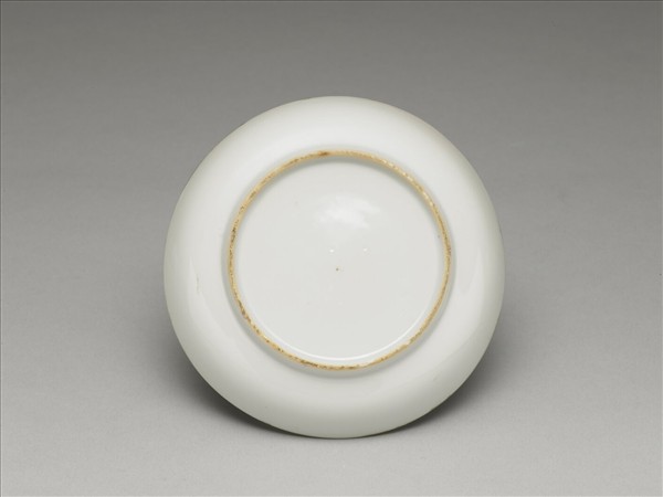 白瓷金邊碟