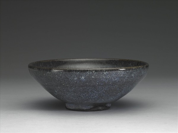 鈞窯 黑藍釉碗