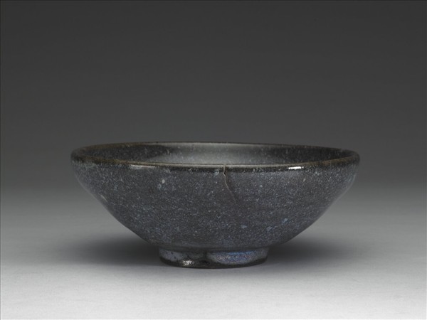 鈞窯 黑藍釉碗