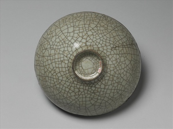 哥窯 青瓷葵口碗