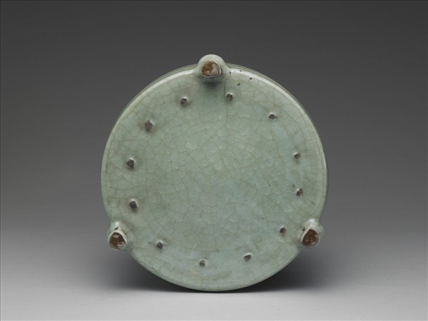 官窯 青瓷弦紋樽