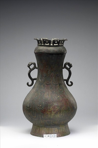 垂鱗紋壺