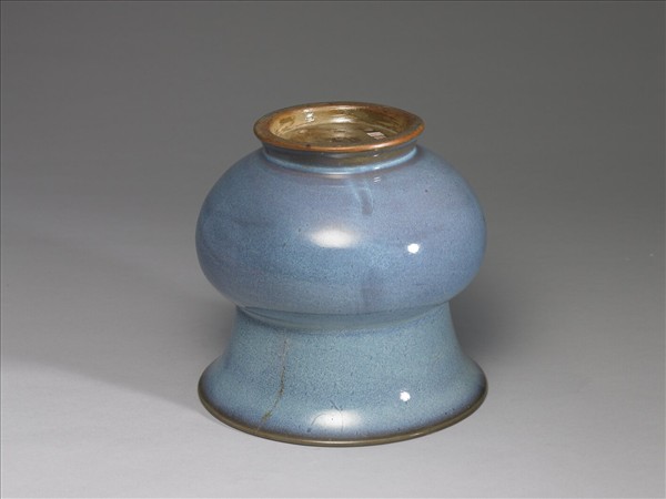 鈞窯 天青釉渣斗