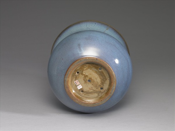 鈞窯 天青釉渣斗