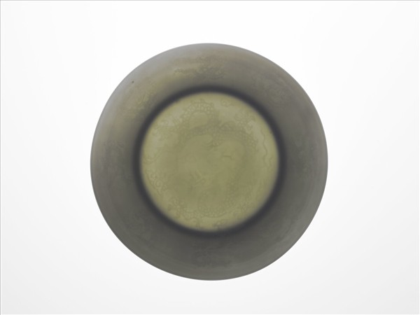 甜白半脫胎九龍盤