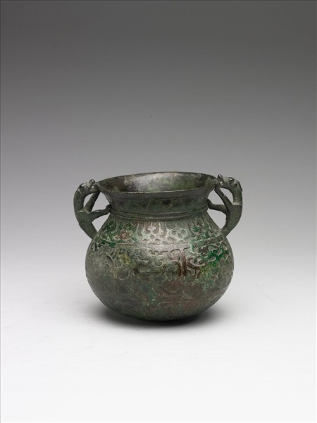 神獸蓮花紋壺