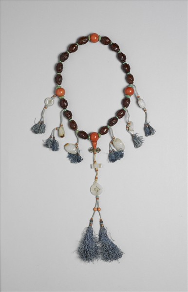 橄欖核雕羅漢手串