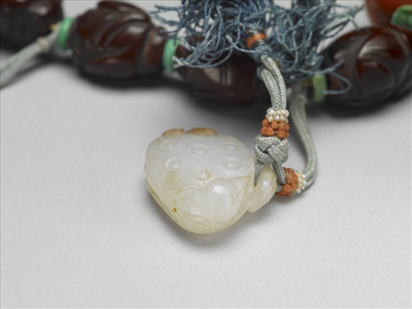 橄欖核雕羅漢手串