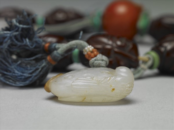 橄欖核雕羅漢手串