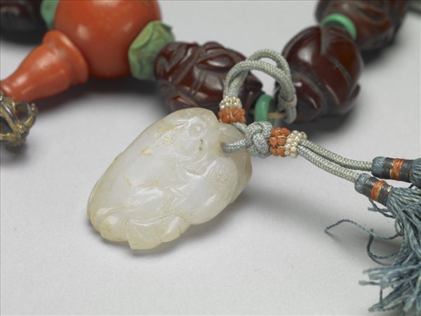 橄欖核雕羅漢手串