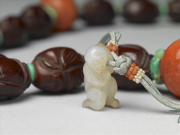 橄欖核雕羅漢手串