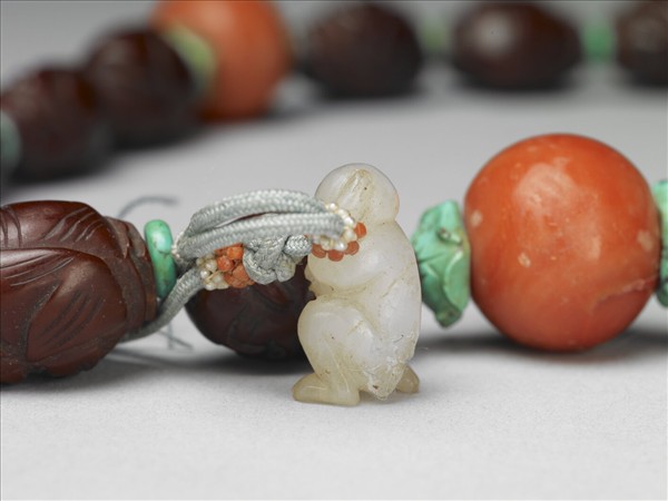 橄欖核雕羅漢手串