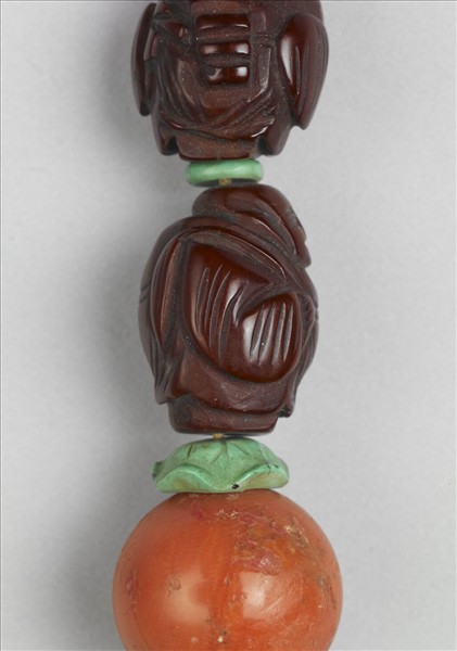 橄欖核雕羅漢手串