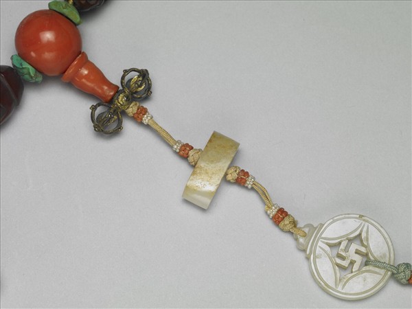 橄欖核雕羅漢手串