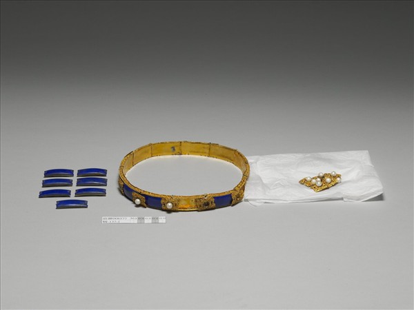 金嵌青金石金約