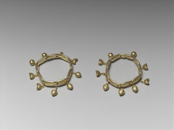 鈴鐺金手鍊（一對）