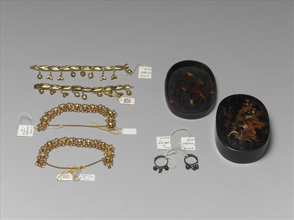 鈴鐺金手鍊（一對）