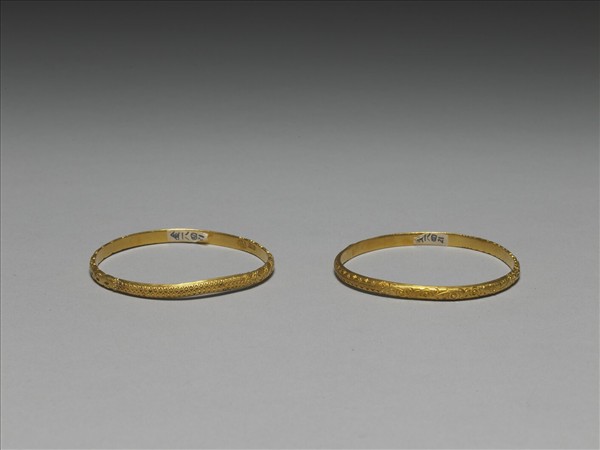 金手鐲 （一對）