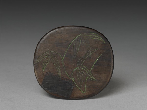 玉蓮池水禽紋飾件