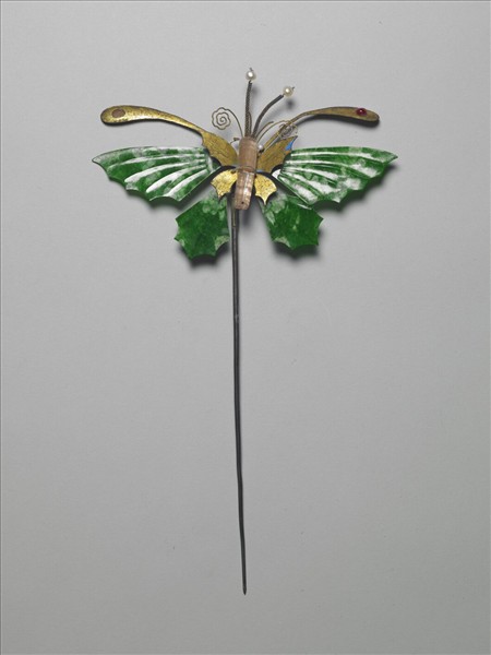 翠玉蝴蝶簪