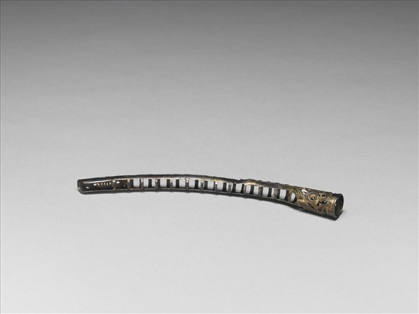 鏤空福壽銀指甲套