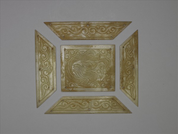 禪地玉冊玉匱嵌片