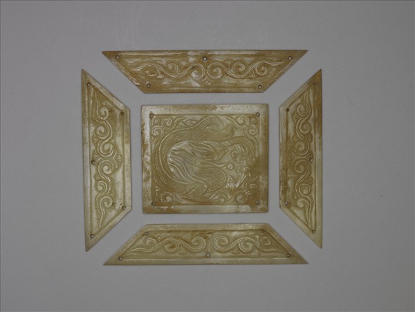 禪地玉冊玉匱嵌片