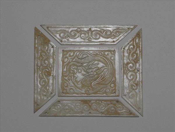 禪地玉冊玉匱嵌片